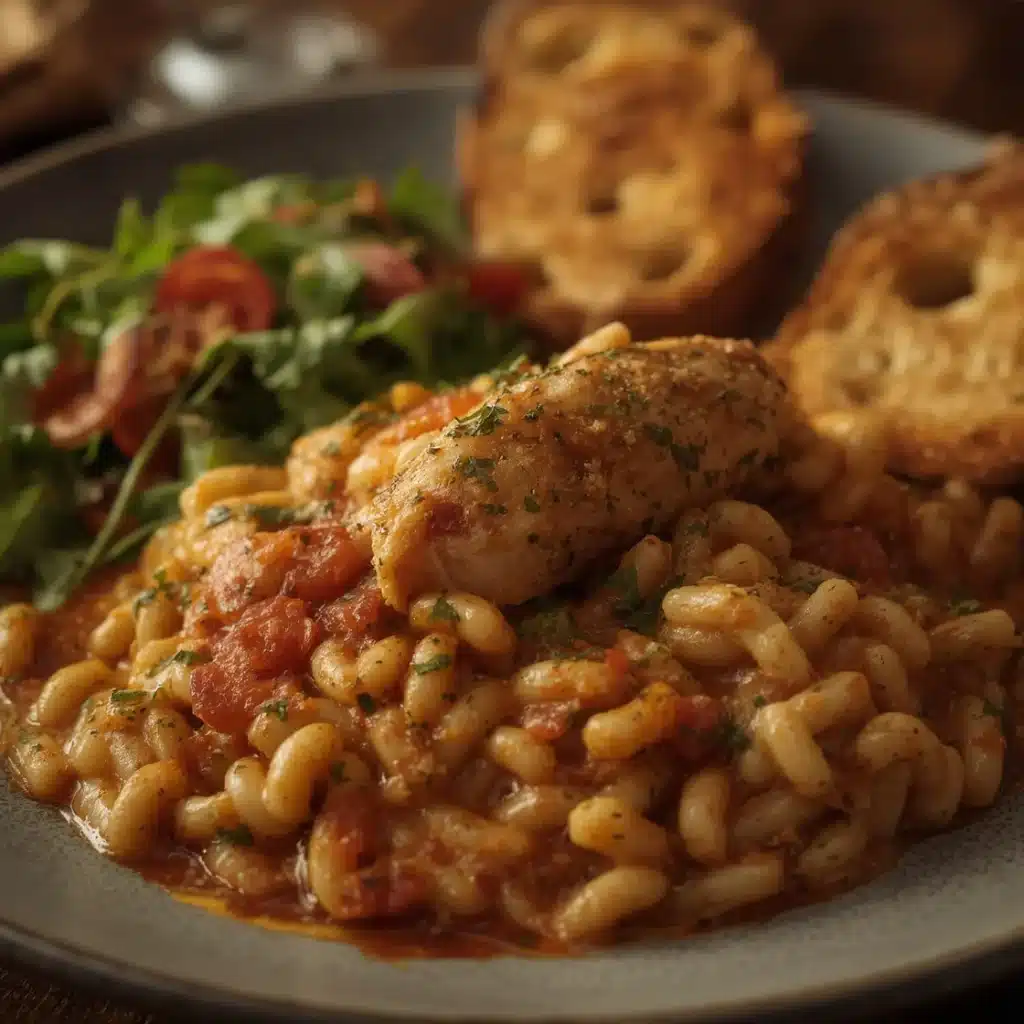 30 minutes chicken sausage orzo