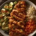 bang bang chicken bowl protein dinner idea