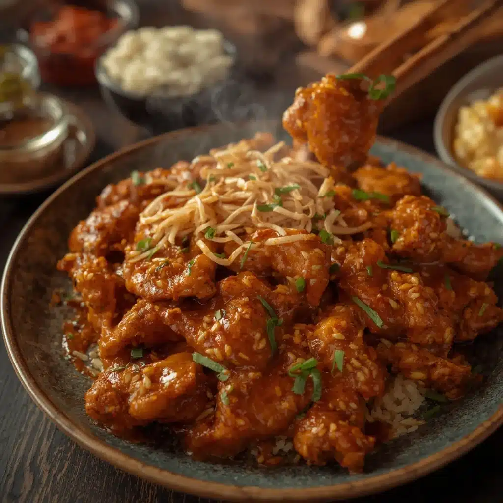 bang bang chicken bowl protein dinner idea