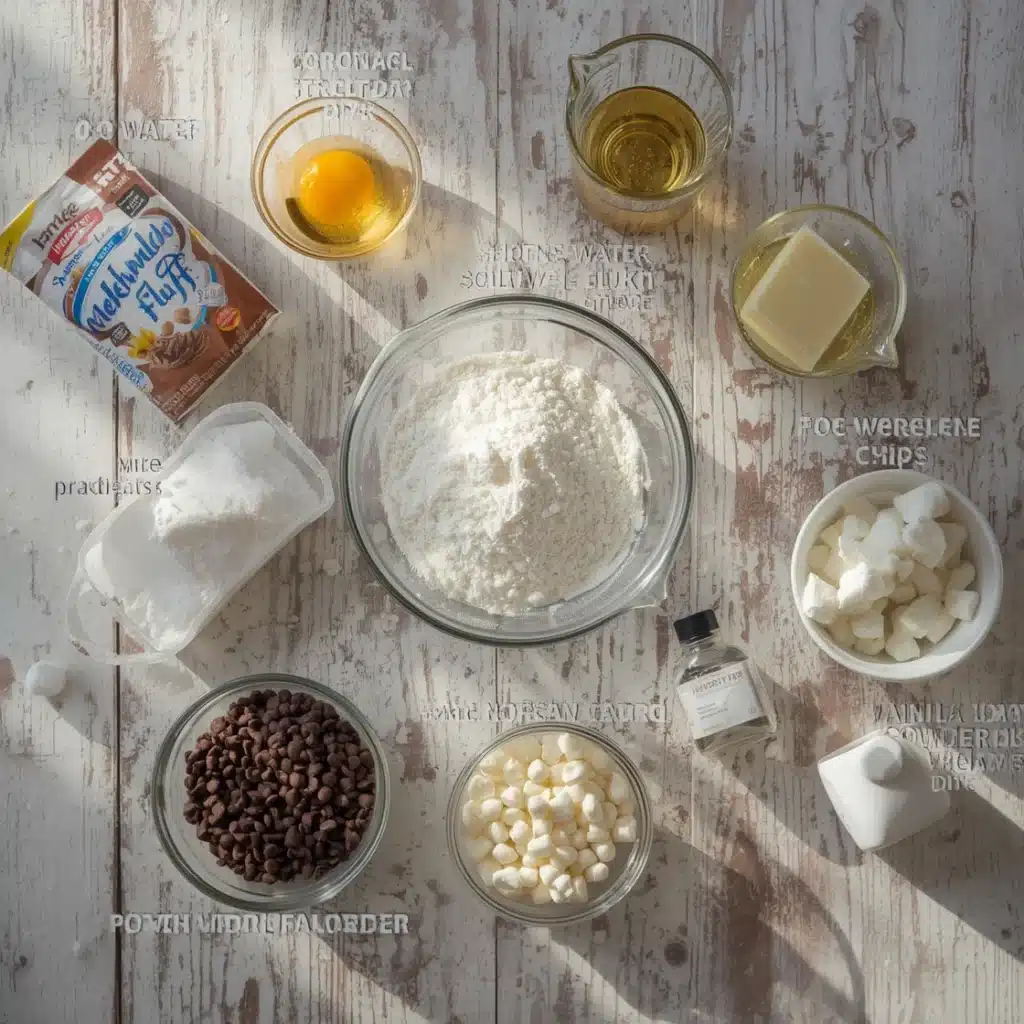 best chocolate poke cake with marshmallow