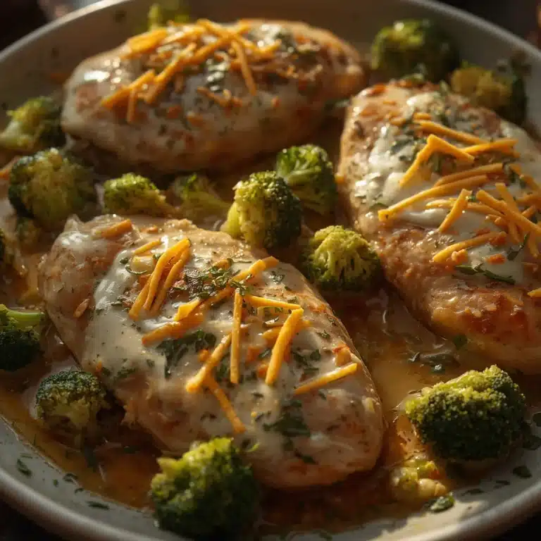 broccoli and cheese stuffed chicken