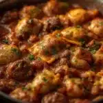 cajun sausage ravioli easy skillet dinner