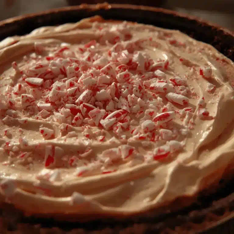 candy cane pie