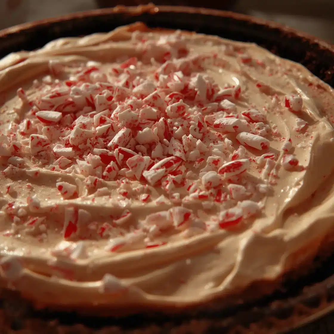 candy cane pie