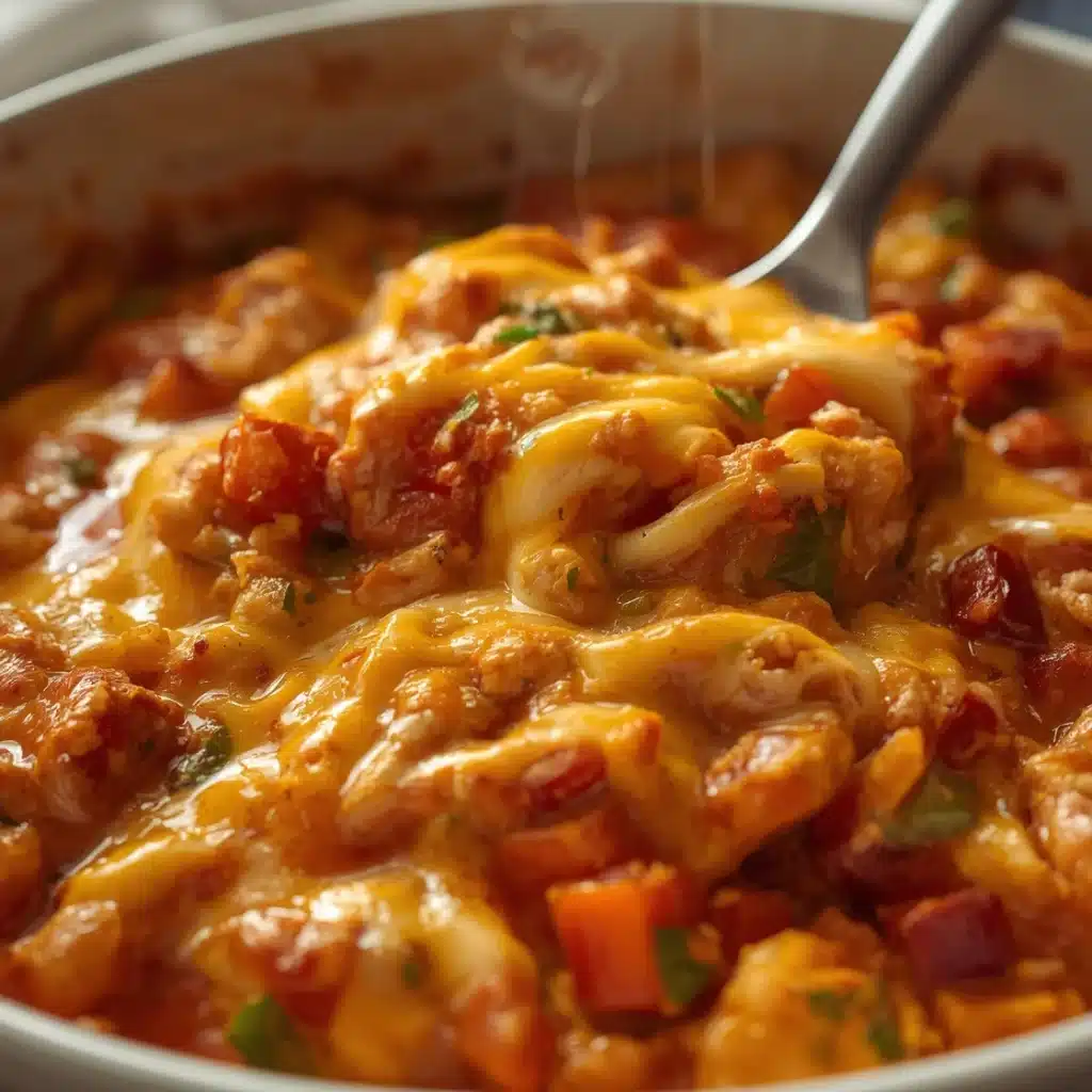 cheesy fajita chicken casserole