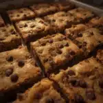 chocolate chip cookie bars homemade recipe