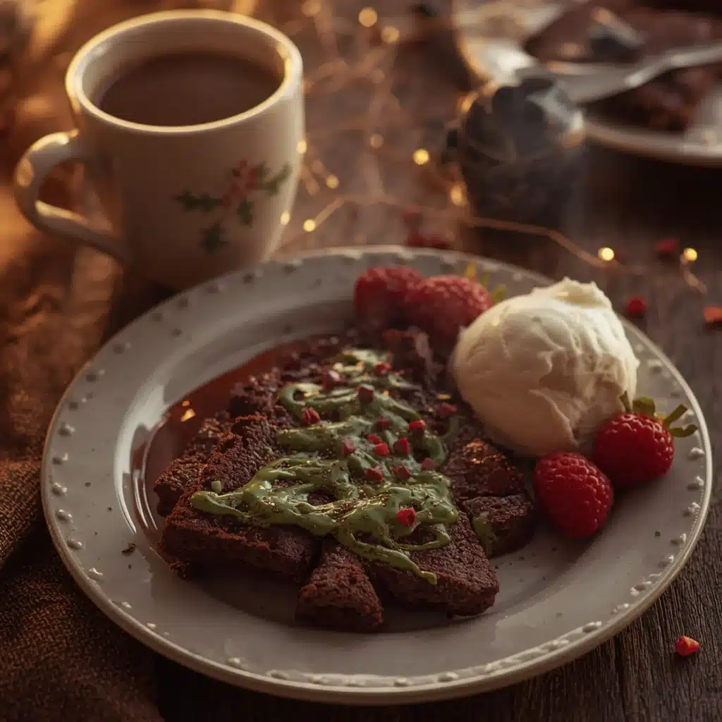 christmas tree brownies easy holiday dessert