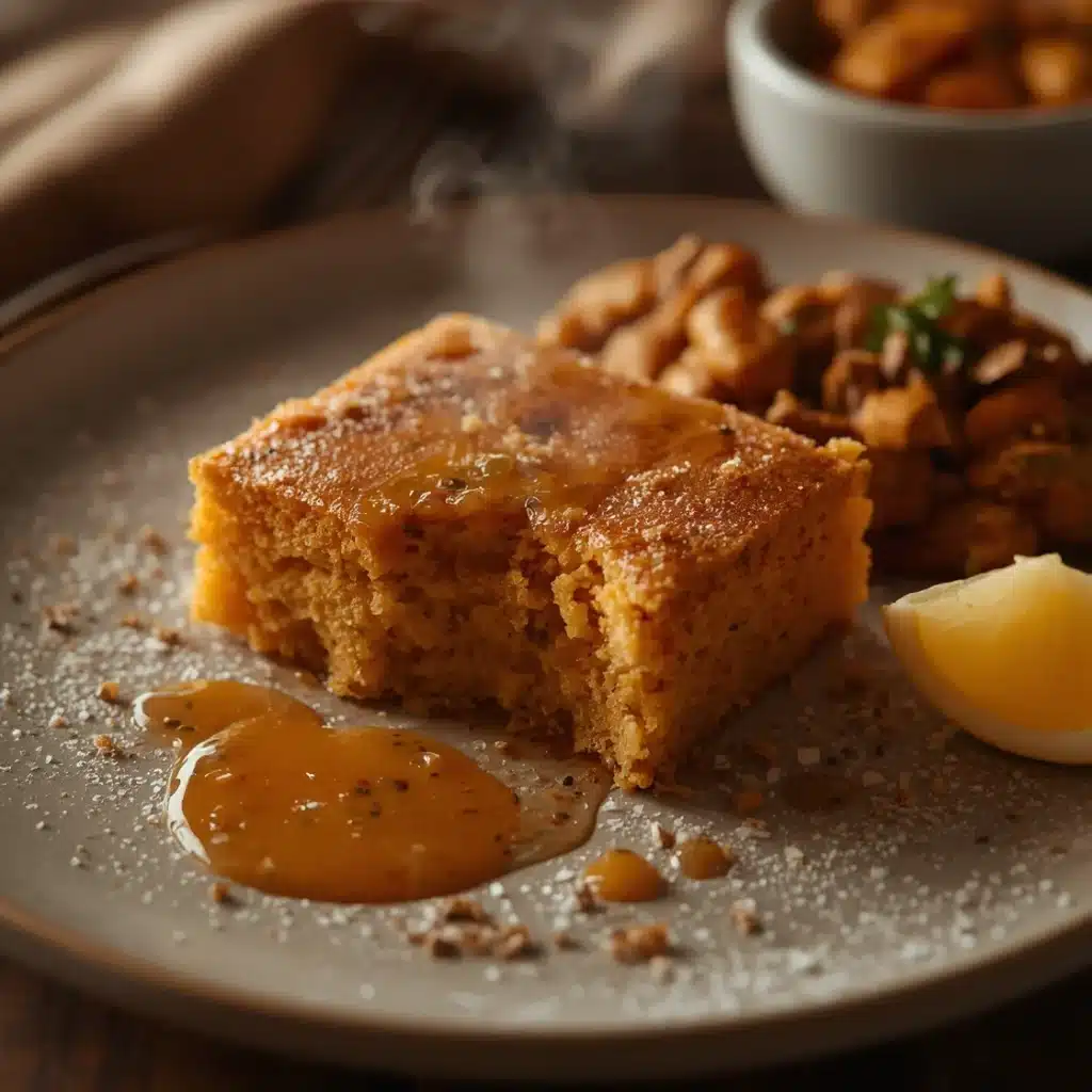 cottage cheese pumpkin cake bars