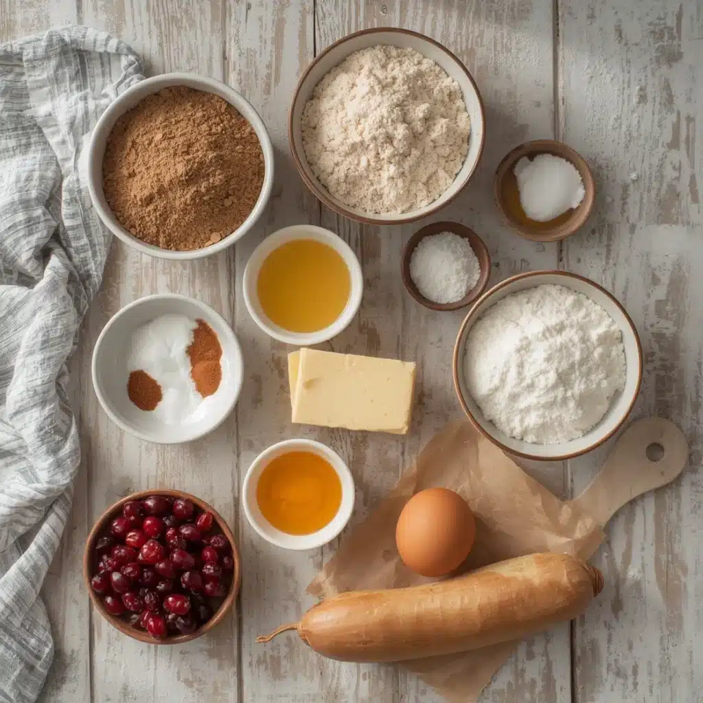 cranberry orange breakfast cake healthy brunch