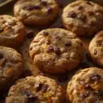 cranberry orange shortbread cookies