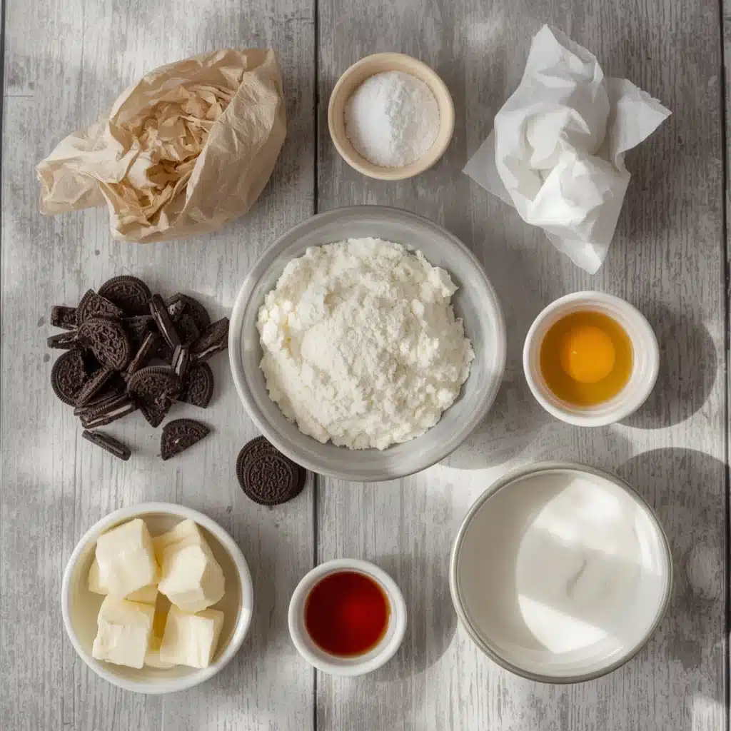 creamy mini oreo cheesecake bites