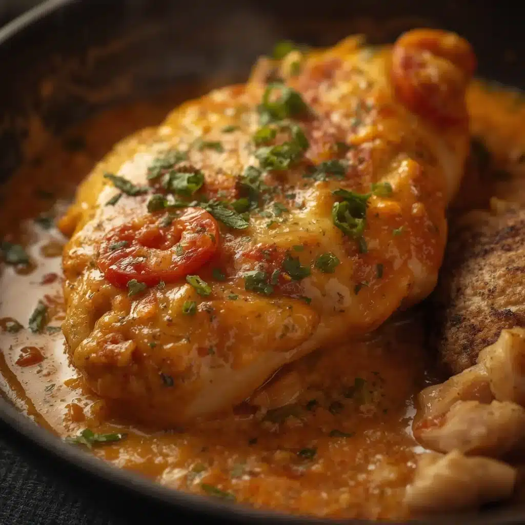 creamy pepperoncini chicken skillet recipe quick easy