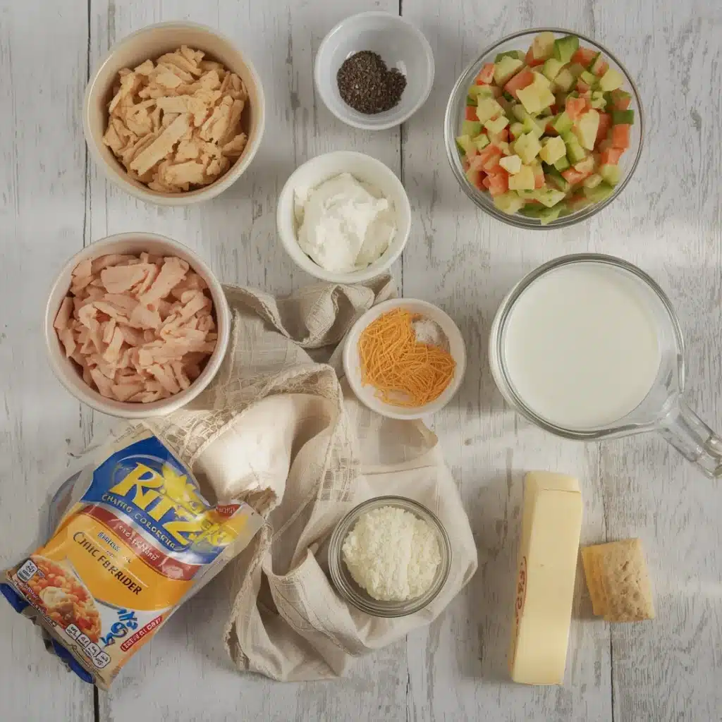 creamy ritz cracker chicken casserole