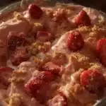 creamy strawberry crunch cheesecake recipe