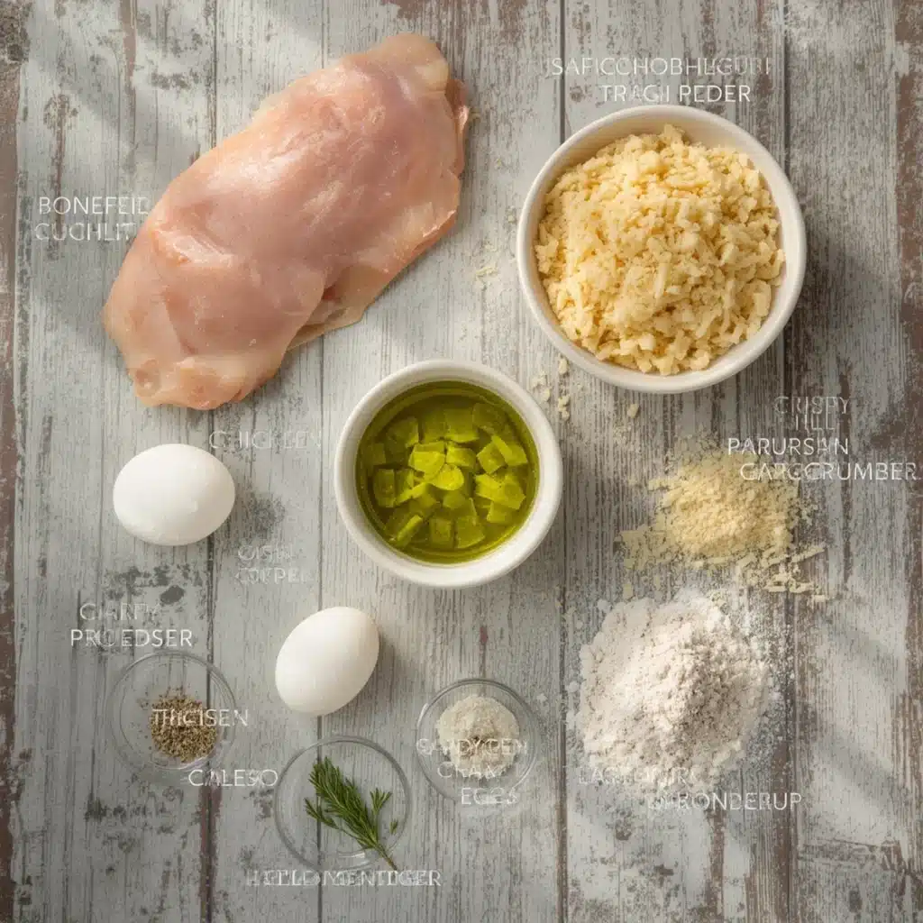 crispy dill pickle parmesan chicken