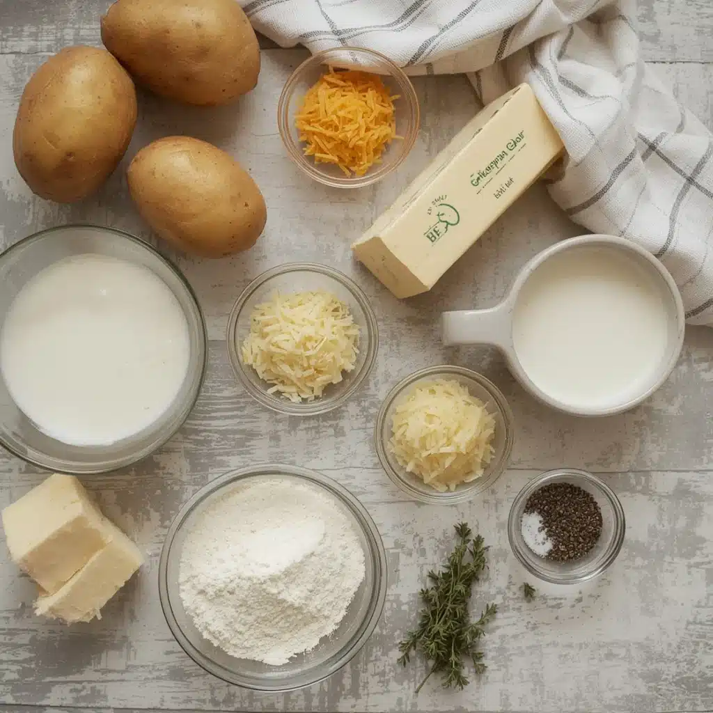 crispy fried onion scalloped potatoes