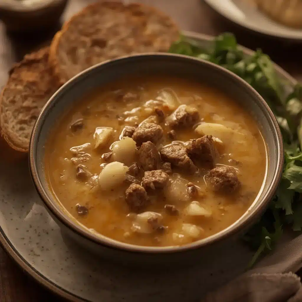 crockpot creamy potato hamburger soup easy recipe