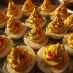 deviled egg christmas trees