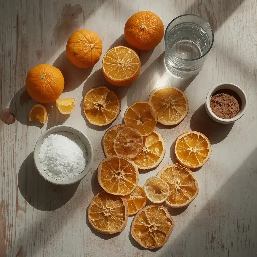 dried orange slices for decor snacks and gifts