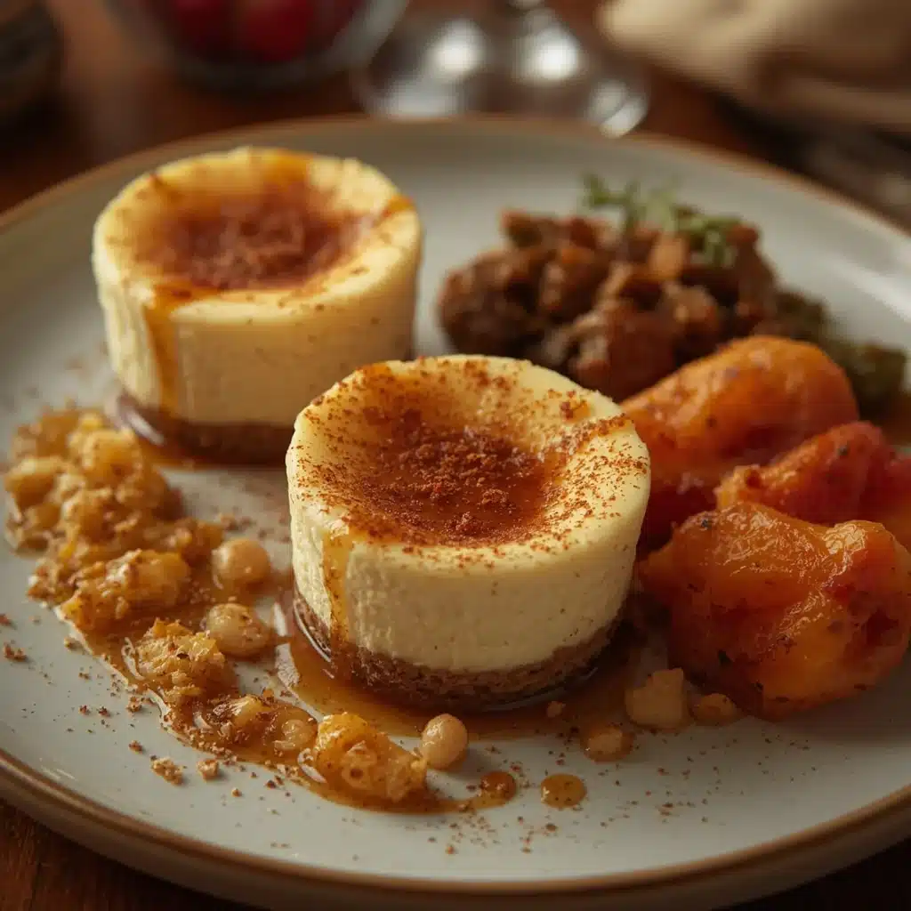 easy 15 min no bake christmas mini cheesecakes