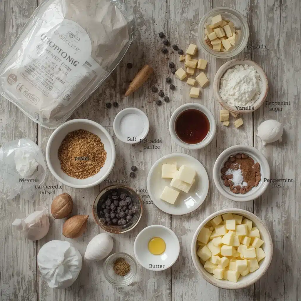 easy mint chocolate chip snowball cookies
