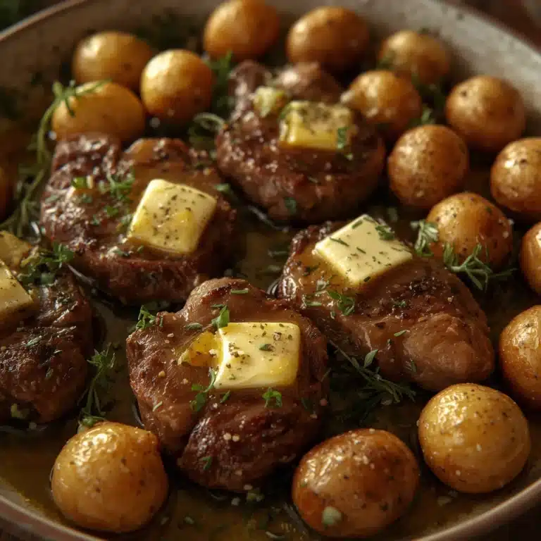 garlic butter steak and potatoes best easy recipe