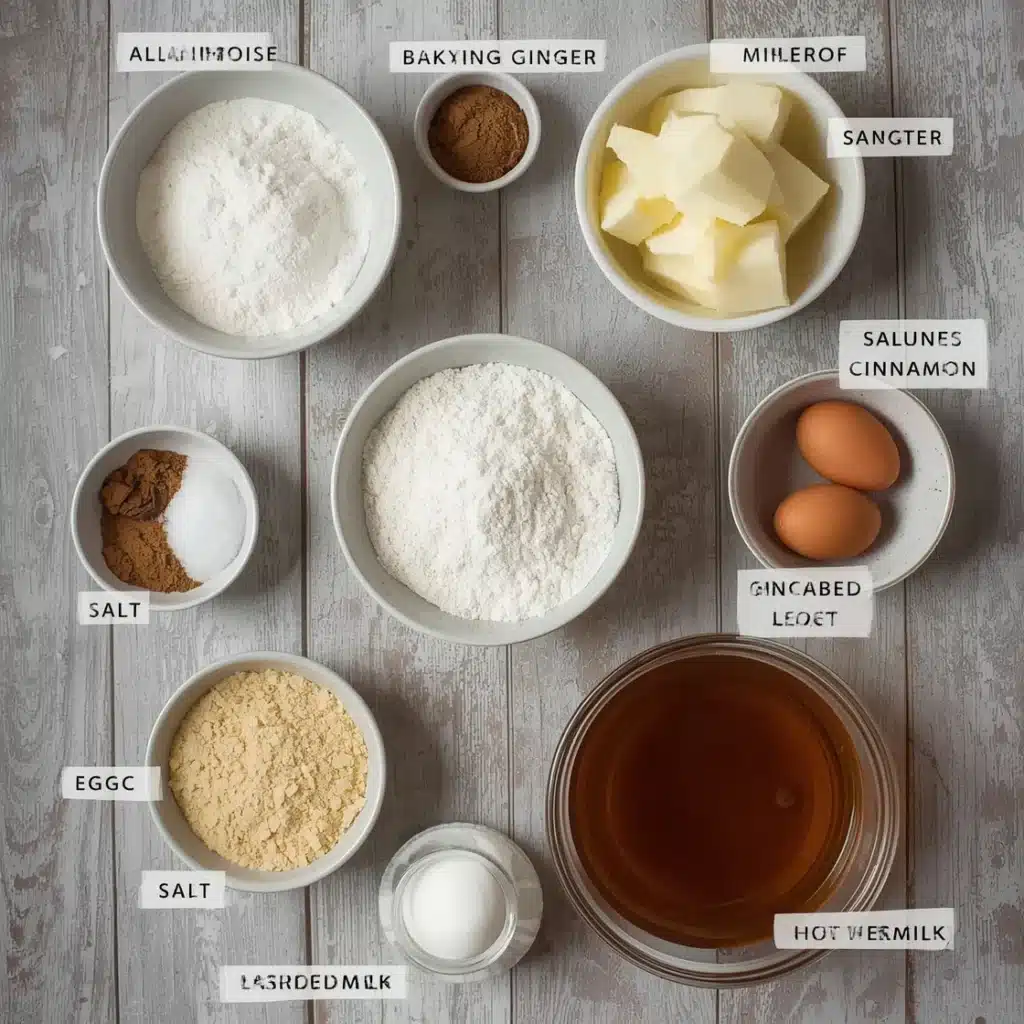 gingerbread cake with cinnamon molasses frosting