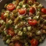 healthy pasta cucumber salad recipe