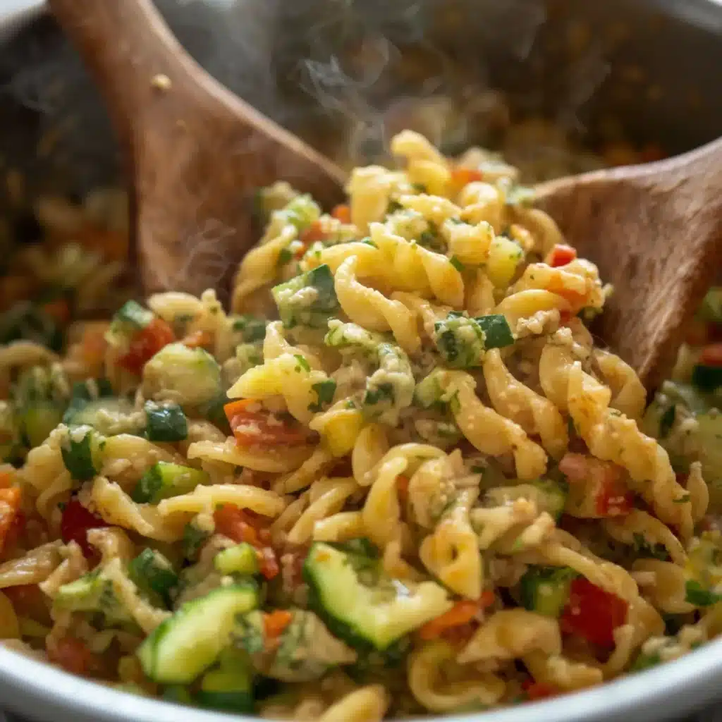 healthy pasta cucumber salad recipe