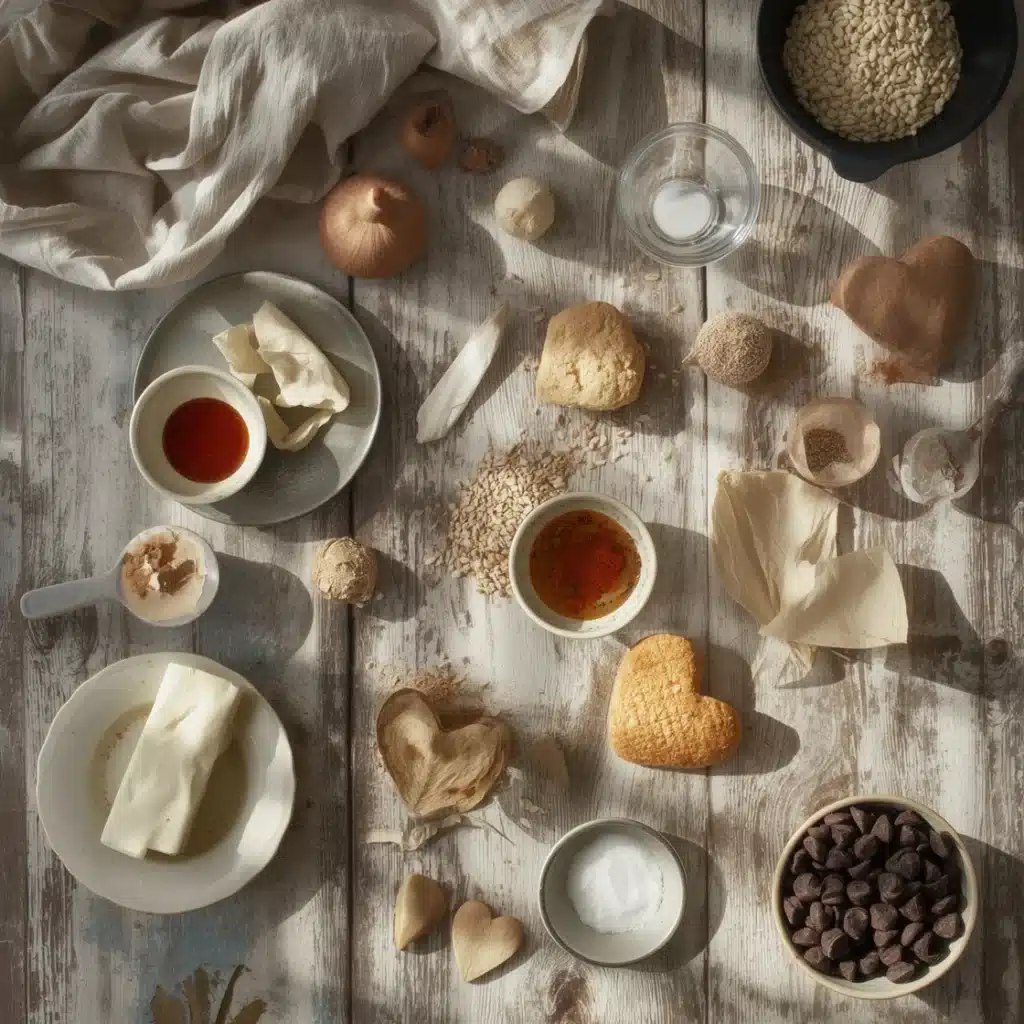 heart shaped chocolate chip cookies