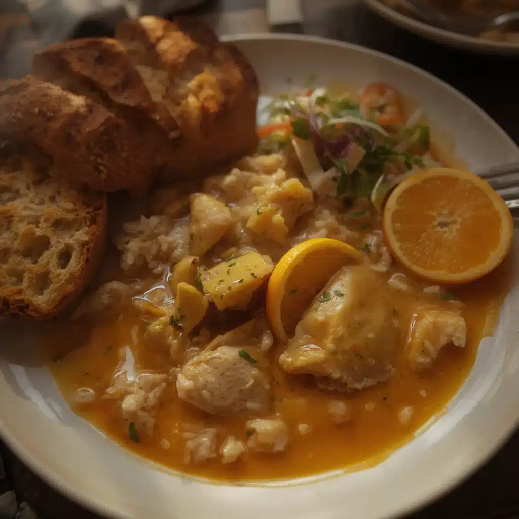 homemade ginger chicken and rice soup