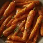 honey garlic butter roasted carrots