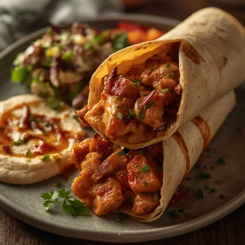 juicy chicken shawarma wraps recipe
