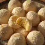 lemon cream snowball cookies