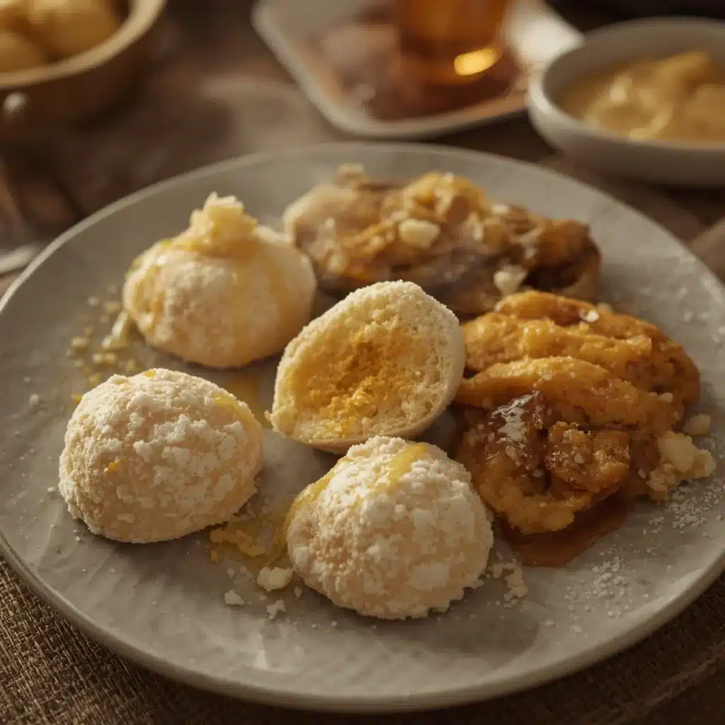 lemon cream snowball cookies