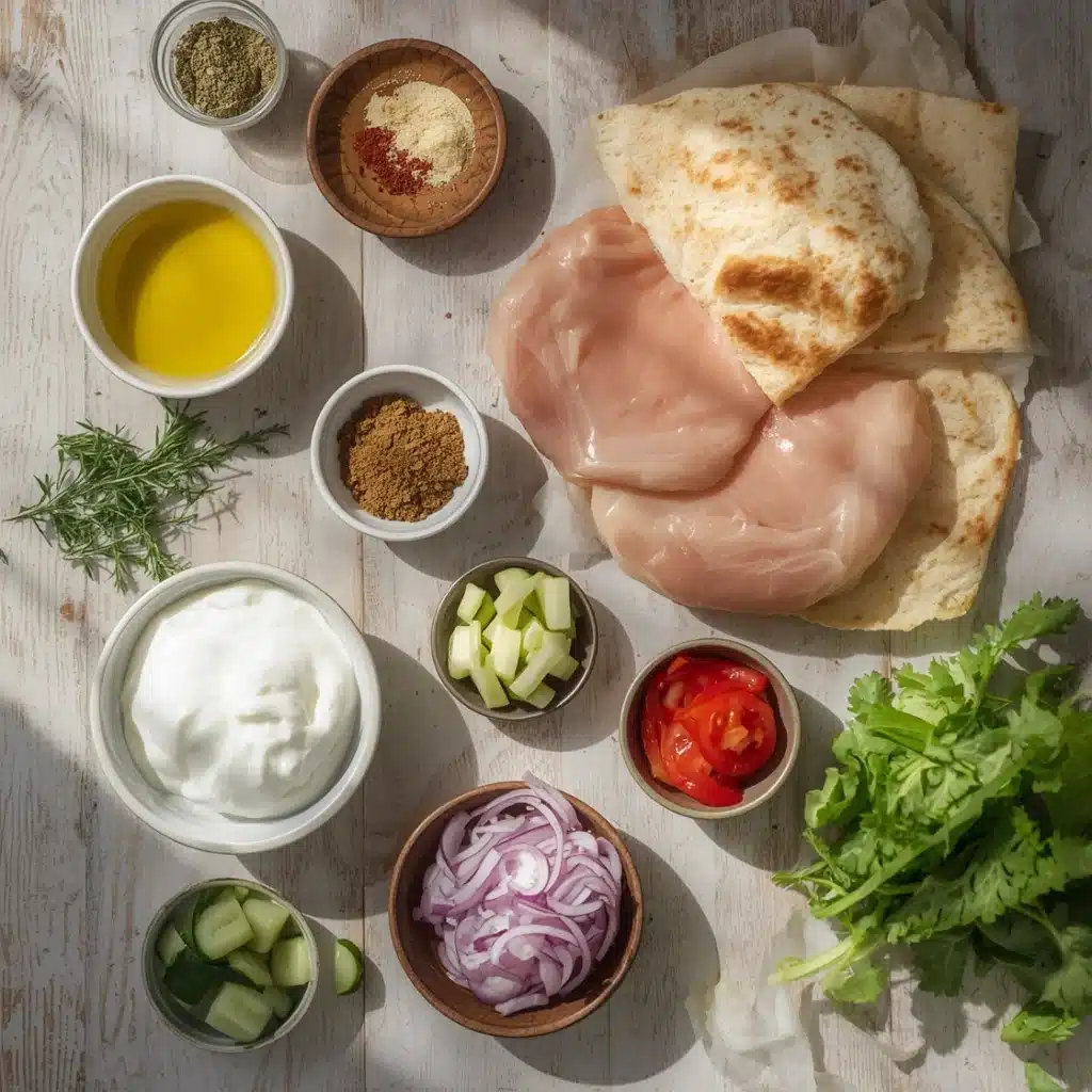 mediterranean chicken gyro easy 30 min dinner