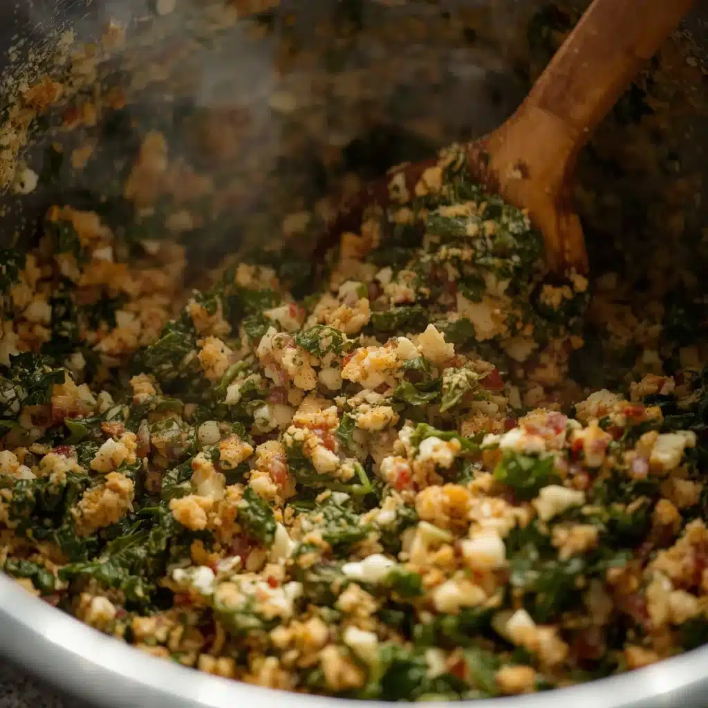 mediterranean spinach and feta phyllo cups