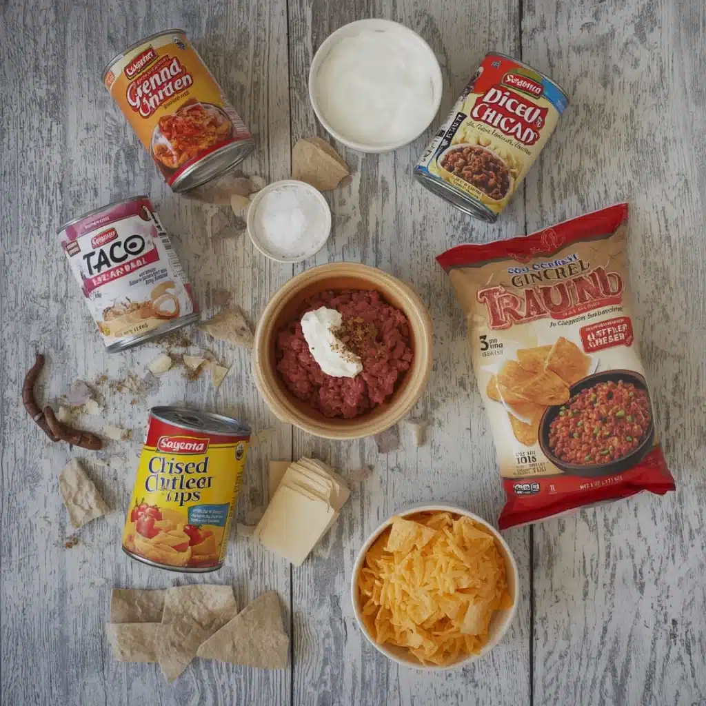 mexican white trash casserole easy cheesy dinner idea