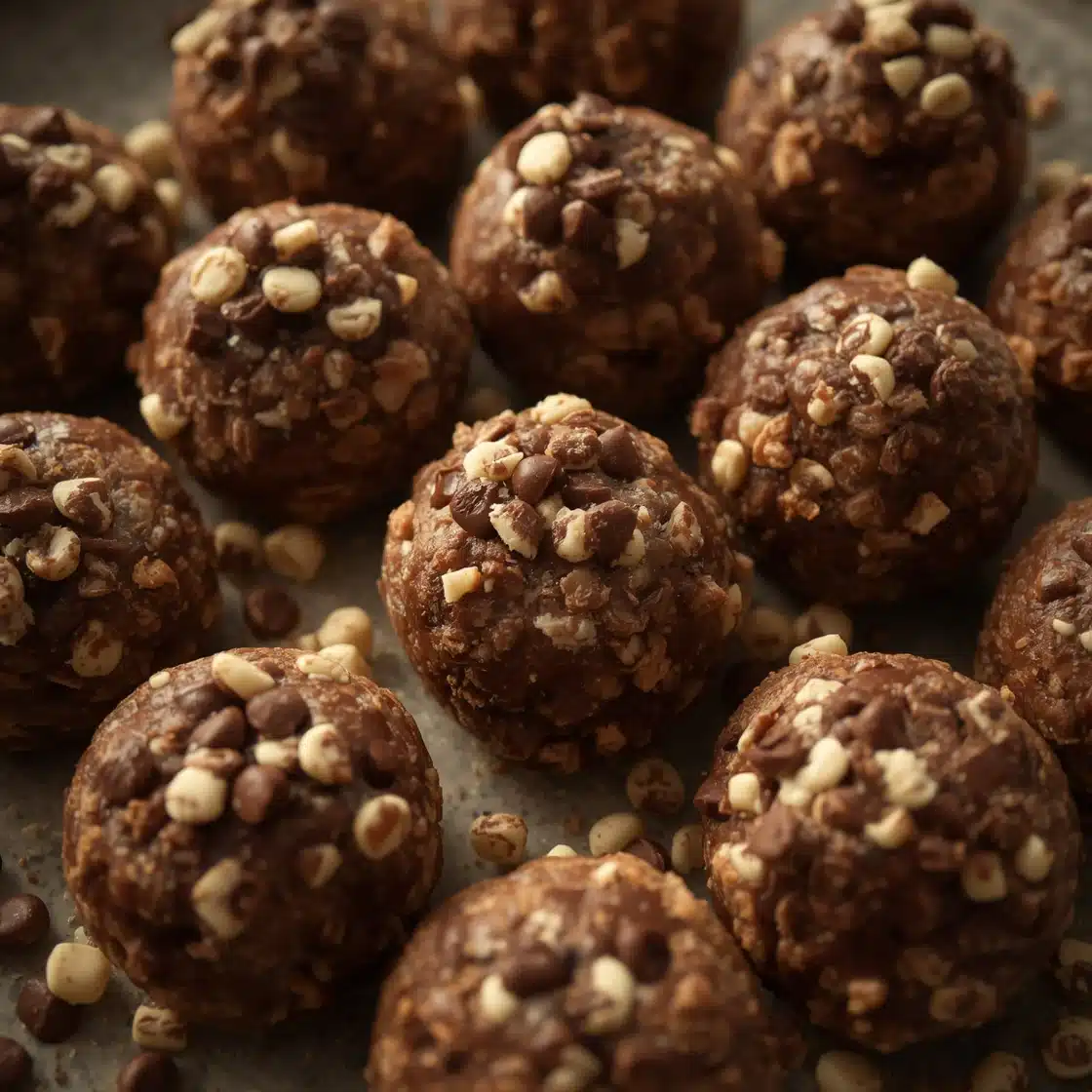 mint chocolate chip clusters