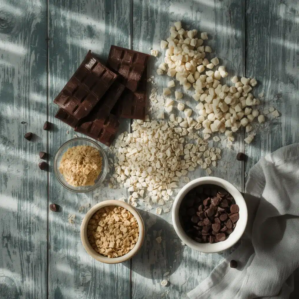 mint chocolate chip clusters