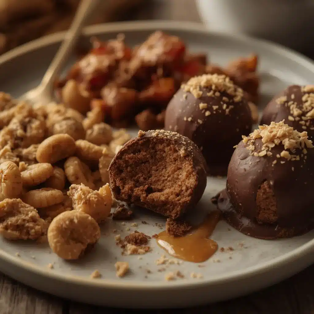 no bake chocolate peanut butter truffles