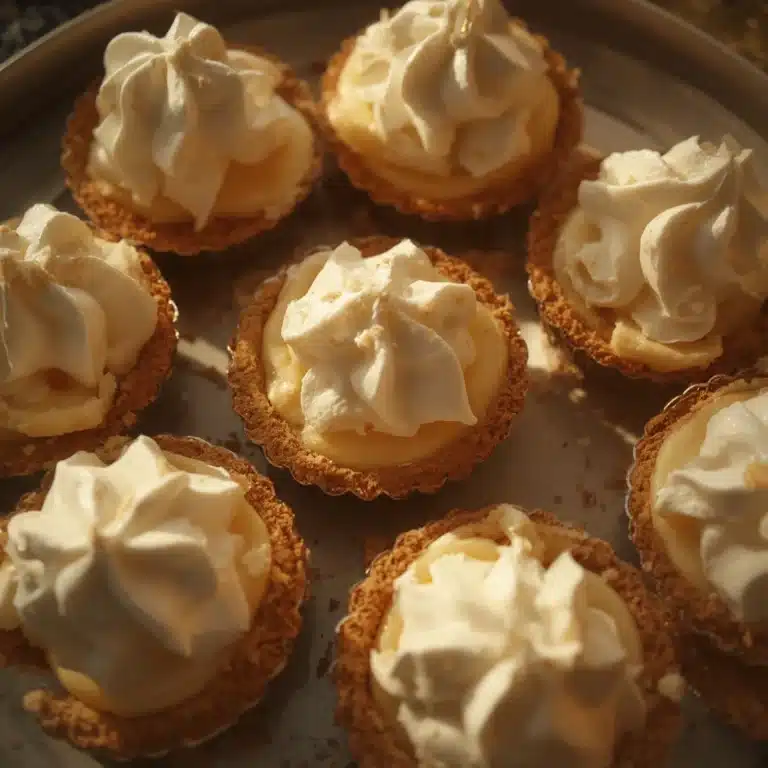 no bake mini banana cream pies easy delicious recipe