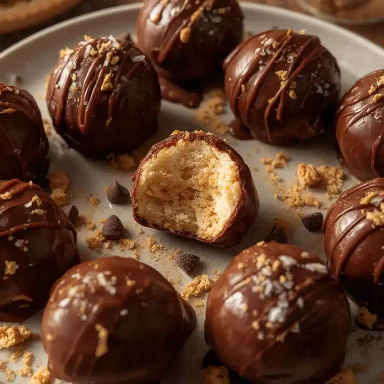 no bake peanut butter cheesecake balls
