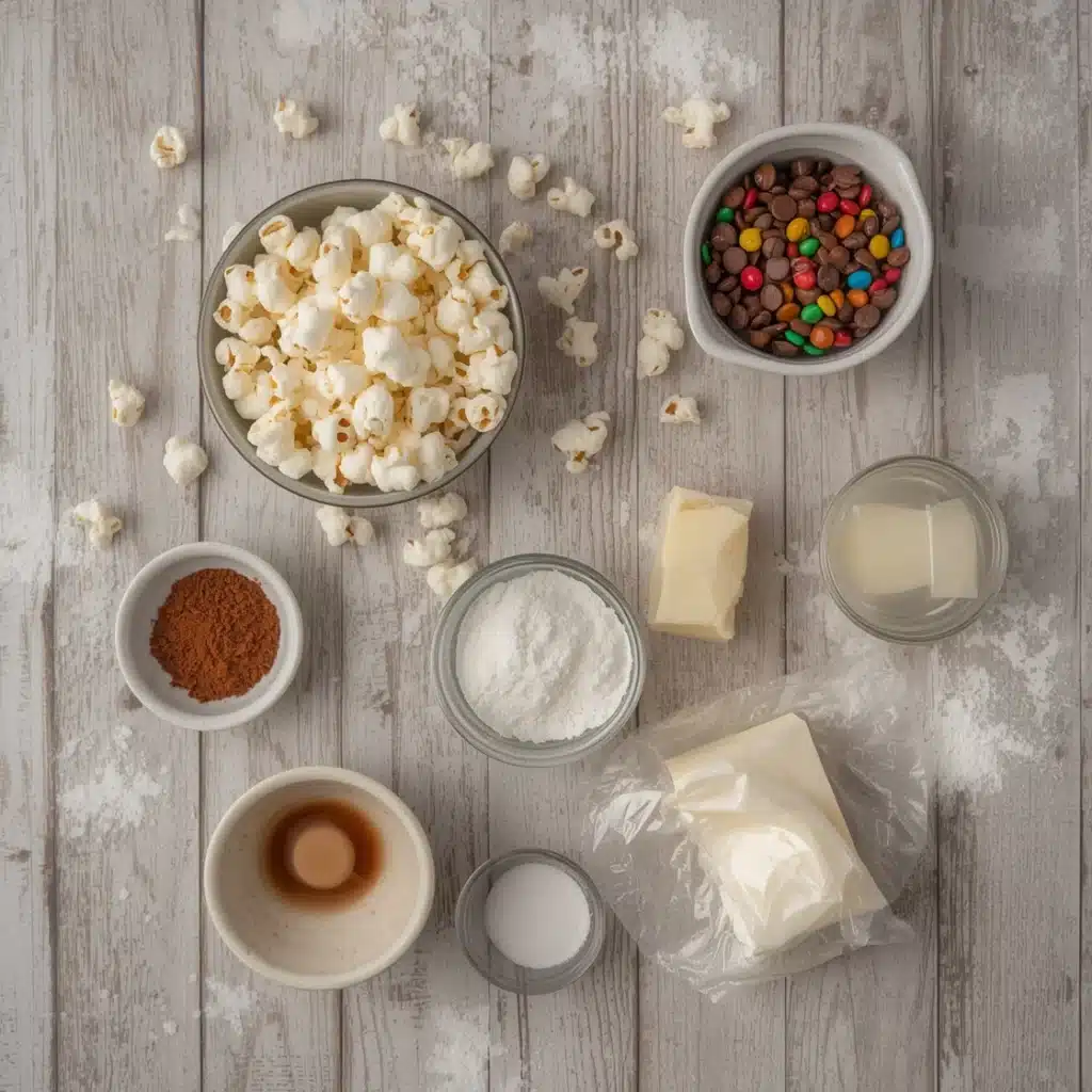 popcorn cake recipe easy no bake dessert idea