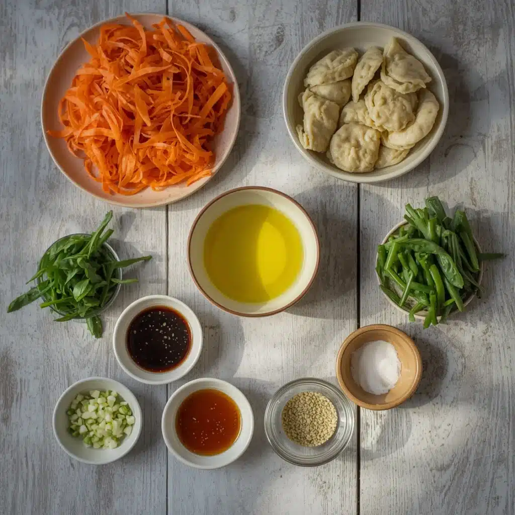 potsticker stir fry quick dinner
