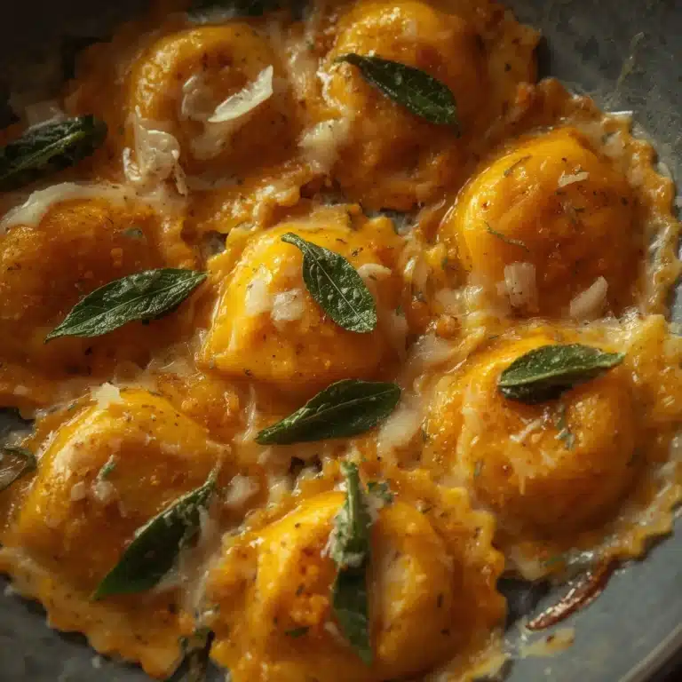 pumpkin ravioli pasta creamy 30 minute dinner