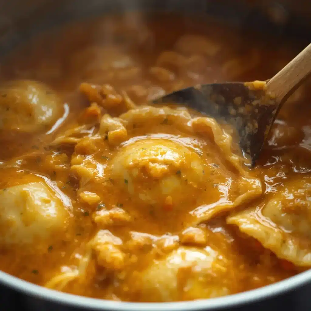pumpkin ravioli pasta creamy 30 minute dinner