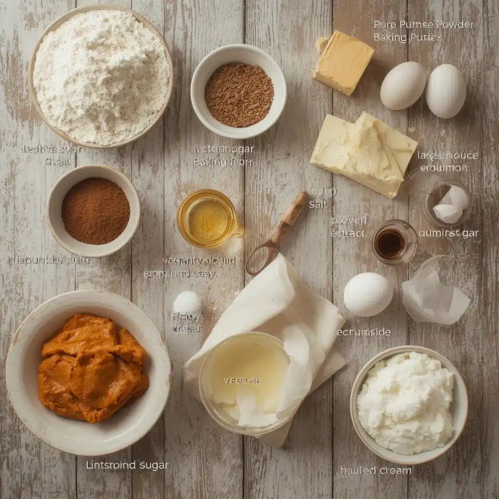 pumpkin spice cake with cream cheese frosting