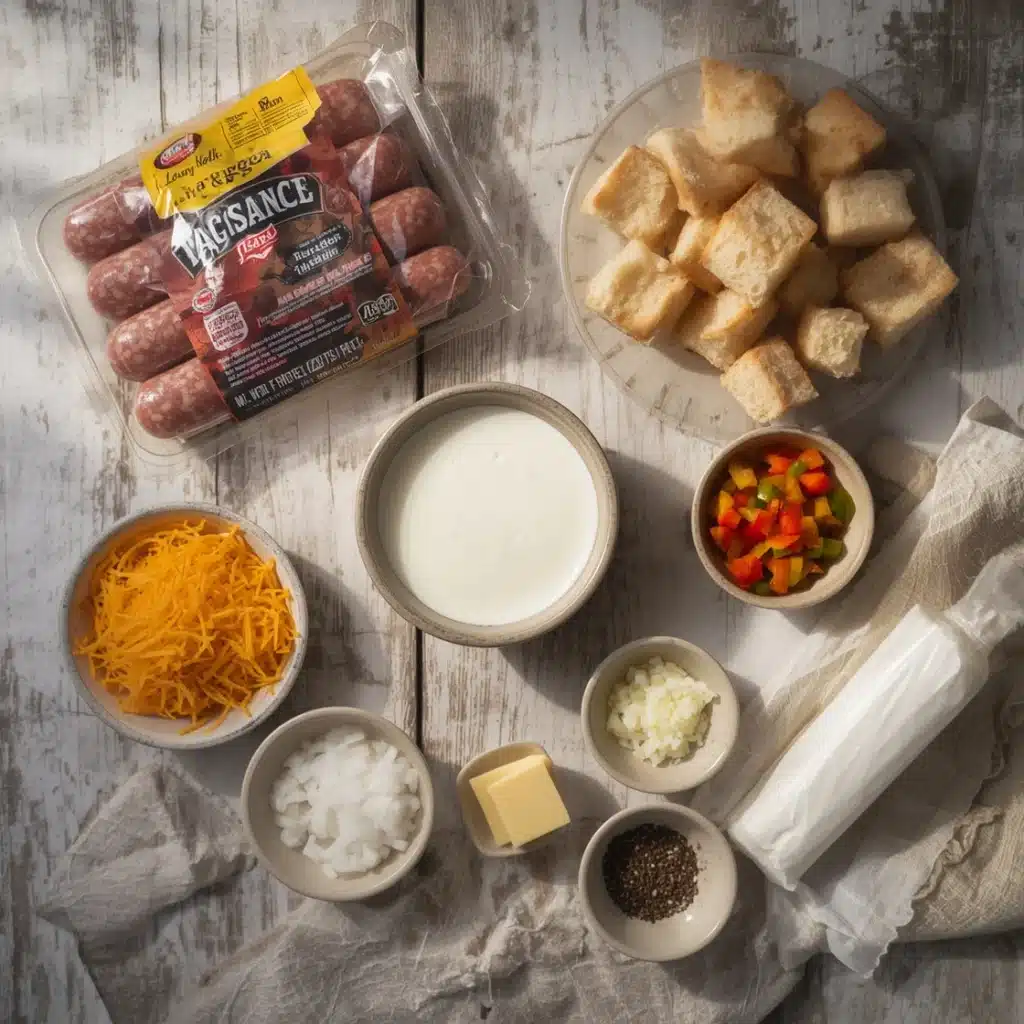 sausage and egg casserole easy breakfast idea