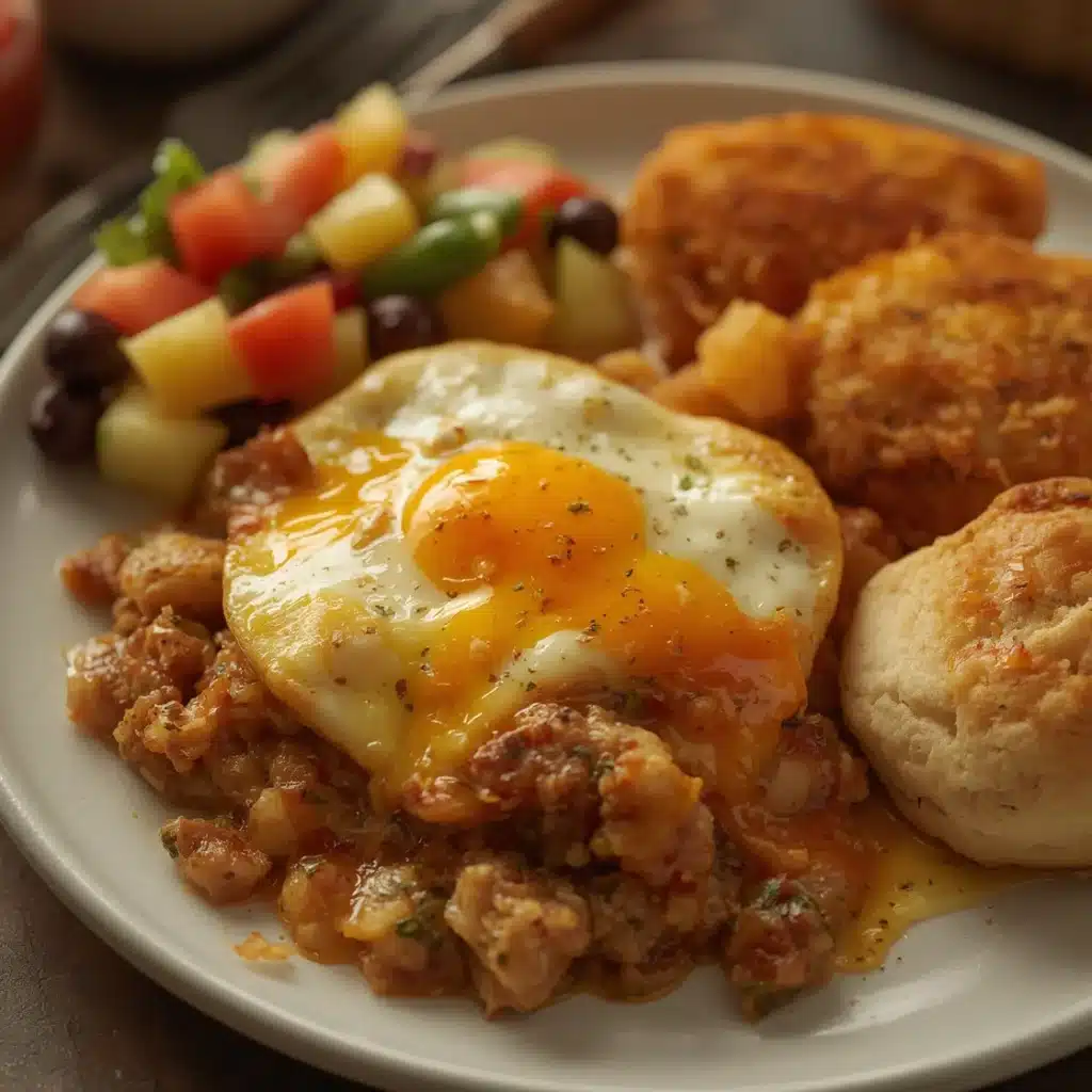 sausage and egg casserole easy breakfast idea